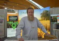 Geschäftsführer Stephan Wijst von der ASSW GmbH & Co. KG. Das Unternehmen entwickelte die Schlagkartei ProFlura, die Landwirte bei der Erstellung von Dokumenten unterstützt.